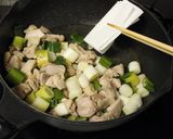 焼鳥風　鶏肉のねぎたっぷり炒め《タレ味》作り方6写真