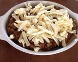 ドライカレー残り☆茄子と茸のチーズ焼き作り方7写真