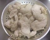 驚きの柔らかさ！鶏ムネ肉で冷やし塩檸檬風作り方3写真