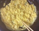 もやしニラ玉の挽肉あんかけ作り方4写真