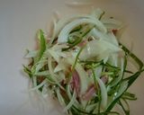 暑い日ランチ☆レンジで冷製ナポそうめん★作り方2写真