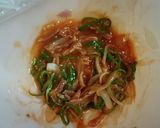 暑い日ランチ☆レンジで冷製ナポそうめん★作り方3写真