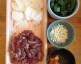 大葉香る牛肉とウニのスパゲッティ作り方3写真