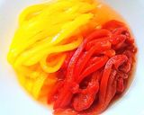 とろけるパプリカとアンチョビのスパゲティ作り方1写真