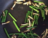 簡単 我が家の豚コマとニンニクの芽炒め作り方6写真