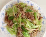 片栗粉をもみこんで☆やわらか肉の野菜炒め作り方7写真