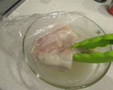 超簡単！とりむね肉のすし酢蒸し作り方3写真