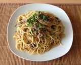 ランチに♫牛肉とゴボウのパスタ作り方9写真