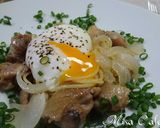 簡単で美味しい親子和風パスタ作り方9写真