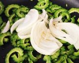 納豆と新玉でゴーヤチャンプルー作り方6写真