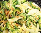 納豆と新玉でゴーヤチャンプルー作り方8写真