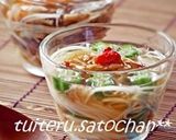 ＊素麺のゼリー寄せ②(花椎茸＆エビ)＊作り方8写真