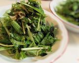 簡単シンプルに☆水菜としらすのサラダ作り方4写真