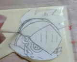 キャラ弁☆オレカバトル☆魔戦士タンタ作り方1写真