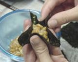 納豆天ぷら作り方2写真