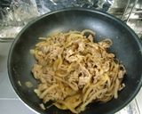 ★簡単!美味しい*卵とじ豚丼*で~す♪作り方3写真