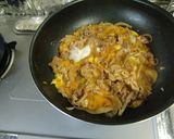 ★簡単!美味しい*卵とじ豚丼*で~す♪作り方5写真