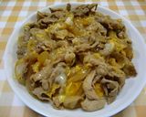 ★簡単!美味しい*卵とじ豚丼*で~す♪作り方7写真