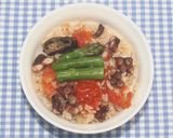 簡単炊飯器☆グルメ☆タコのスルメでピラフ作り方7写真