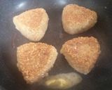 残りゴハンで☆うまうま焼おにぎり作り方2写真