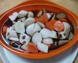 お弁当やおかずに！レンジで炊き合わせ♪作り方3写真