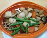 お弁当やおかずに！レンジで炊き合わせ♪作り方6写真