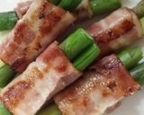 アスパラベーコンのにんにく甘酢あんかけ作り方4写真