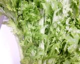 ダシダで・からし菜のナムル作り方1写真