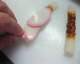 お弁当にちくわとカマボコdeくるくる～♪作り方2写真