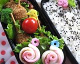 お弁当にちくわとカマボコdeくるくる～♪作り方7写真