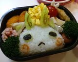 妖怪ウォッチ★コマさん★青を緑で代用♪作り方6写真