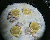 ビストロのランチのマネ♪レモンクリｰム煮作り方5写真