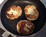 キノコと豆腐のハンバーグ作り方4写真