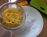 最速のつけ麺冷やしパスタ作り方6写真