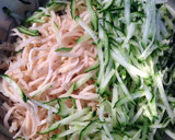 即簡単★切り干し大根の棒棒鶏風？サラダ作り方1写真