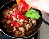 簡単⭐むね肉のトマトしょうが焼き作り方5写真