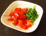 暑い日に♬涼やか梅ぶっかけ素麺作り方2写真