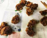 簡単居酒屋風砂肝からあげ辛子マヨサラダ作り方5写真