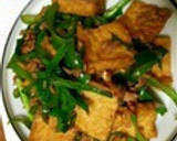 簡単＊旨い＊厚揚げとニラと挽肉の中華炒め作り方12写真