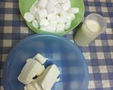 マシュマロ♪豆乳♪チーズ♪のケーキ！！作り方1写真
