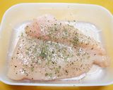 レンジで♪バジルレモン☆ペッパー鶏ハム作り方2写真