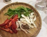 春雨とカラフルピーマンの中華炒め作り方1写真