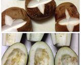 ナスとしいたけの絶品肉詰め★作り方1写真