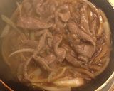 簡単お手軽ランチにも♪牛卵とじ丼作り方3写真