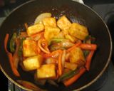 高野豆腐の酢豚もどき作り方4写真