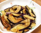材料茄子だけ！揚げ茄子の酢醤油あえ作り方3写真