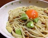 アボカド納豆パスタ作り方6写真