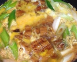 ひと手間10分！サンマの蒲焼の卵とじ丼♡作り方6写真