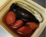 揚げない☆茄子とトマトのツヤツヤ揚げ浸し作り方4写真