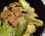 ひと手間10分！サンマの蒲焼の卵とじ丼♡作り方8写真